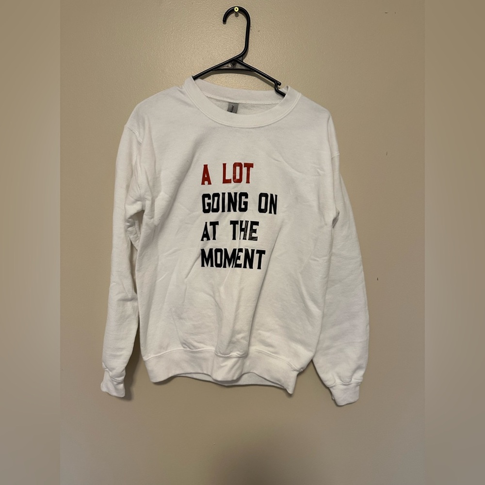 Taylor swift themed sweatshirt
